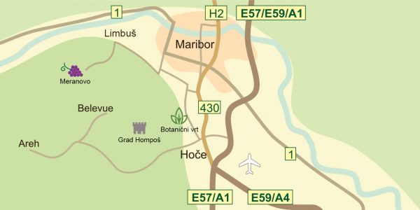 predlog zemljevid